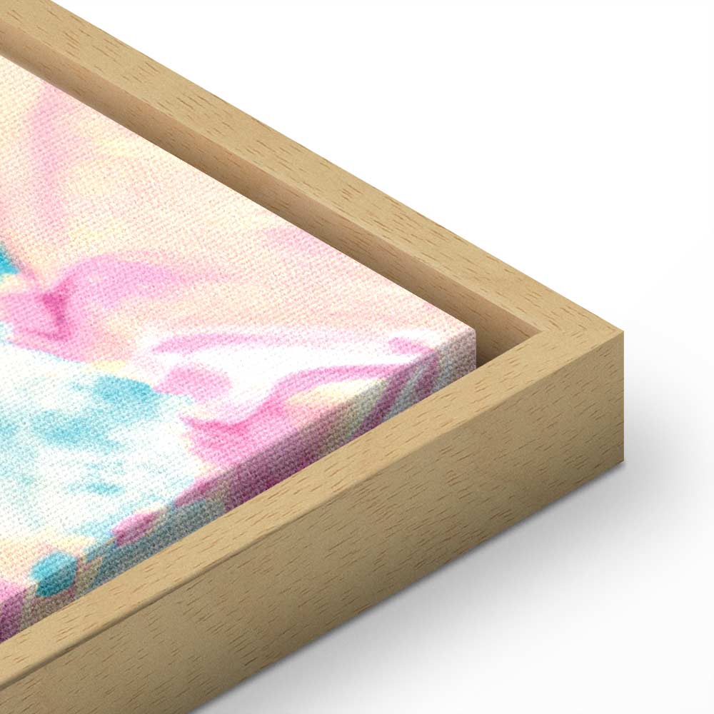 Energetic Abstract Canvas Print for Modern Spaces