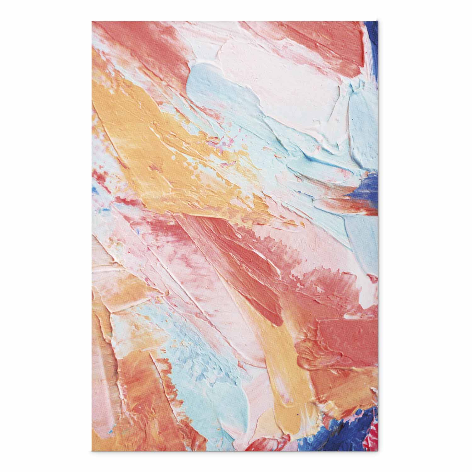 Pastel Color Transition Abstract Poster