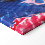 Spring Shades Abstract Multicolor Canvas Print