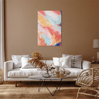 Colorful Canvas Print with Abstract Design