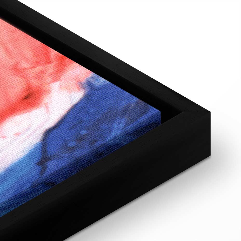 Colorful Canvas Print with Abstract Design