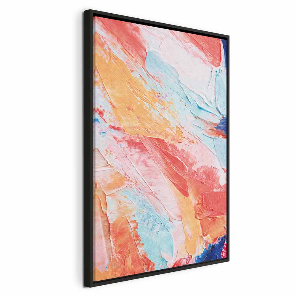 Colorful Canvas Print with Abstract Design