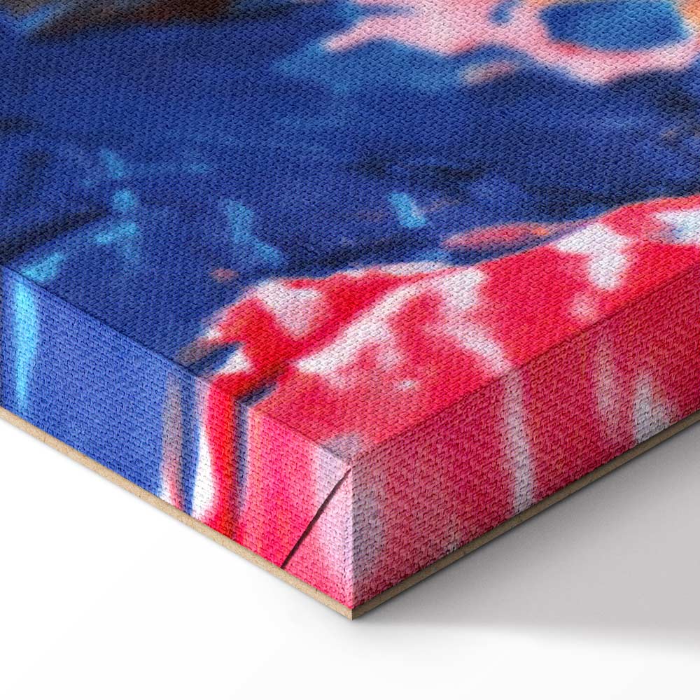 Spring Shades Abstract Multicolor Canvas Print