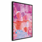 Vivid Canvas Print with Colorful Contrasts