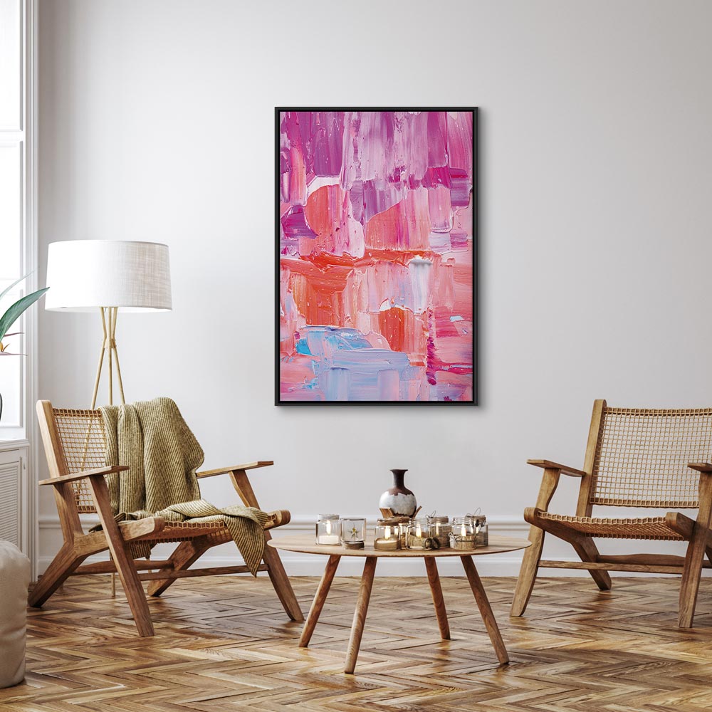 Vivid Canvas Print with Colorful Contrasts