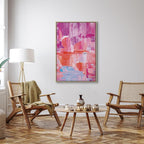 Vivid Canvas Print with Colorful Contrasts