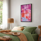 Vivid Canvas Print with Colorful Contrasts