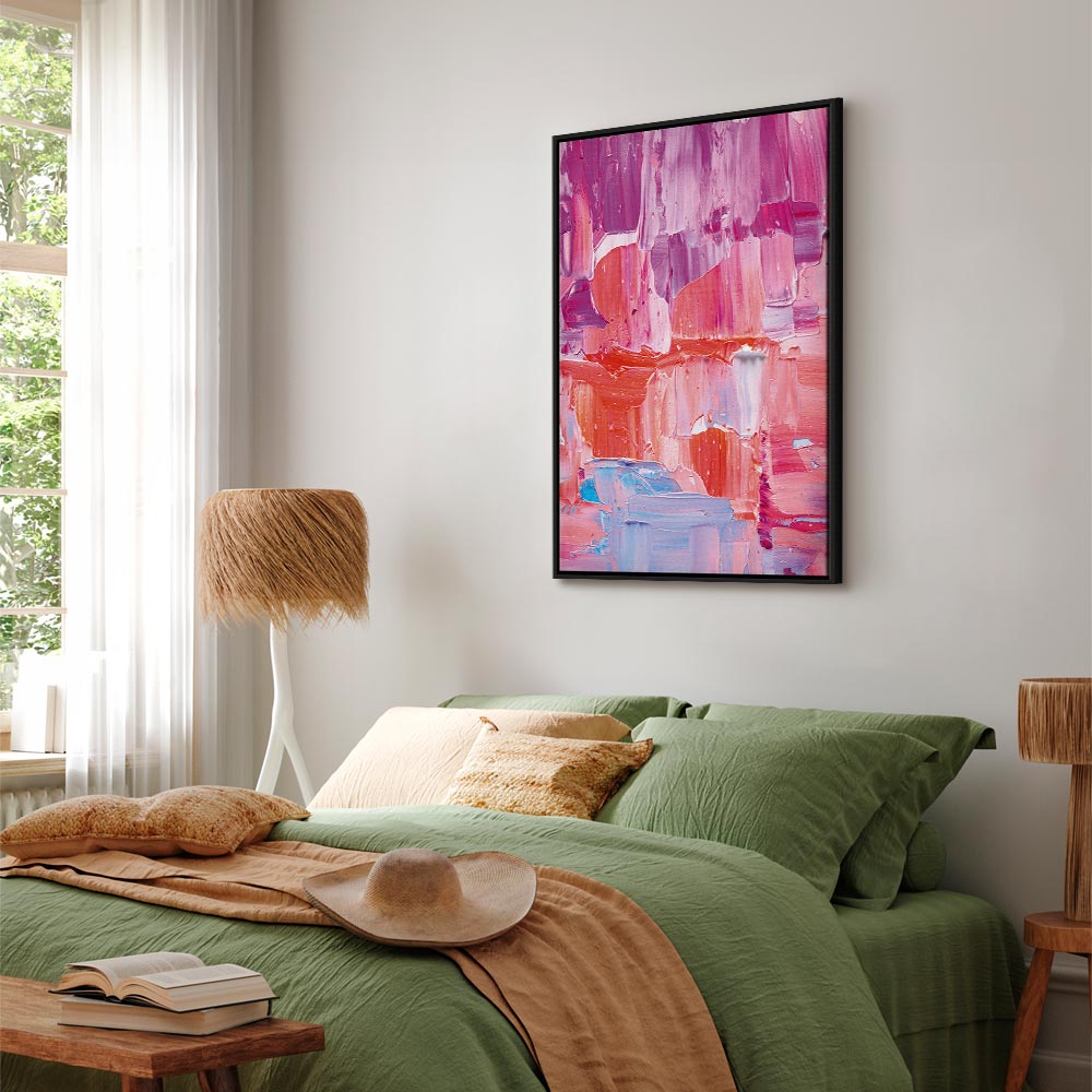 Vivid Canvas Print with Colorful Contrasts