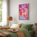Vivid Canvas Print with Colorful Contrasts