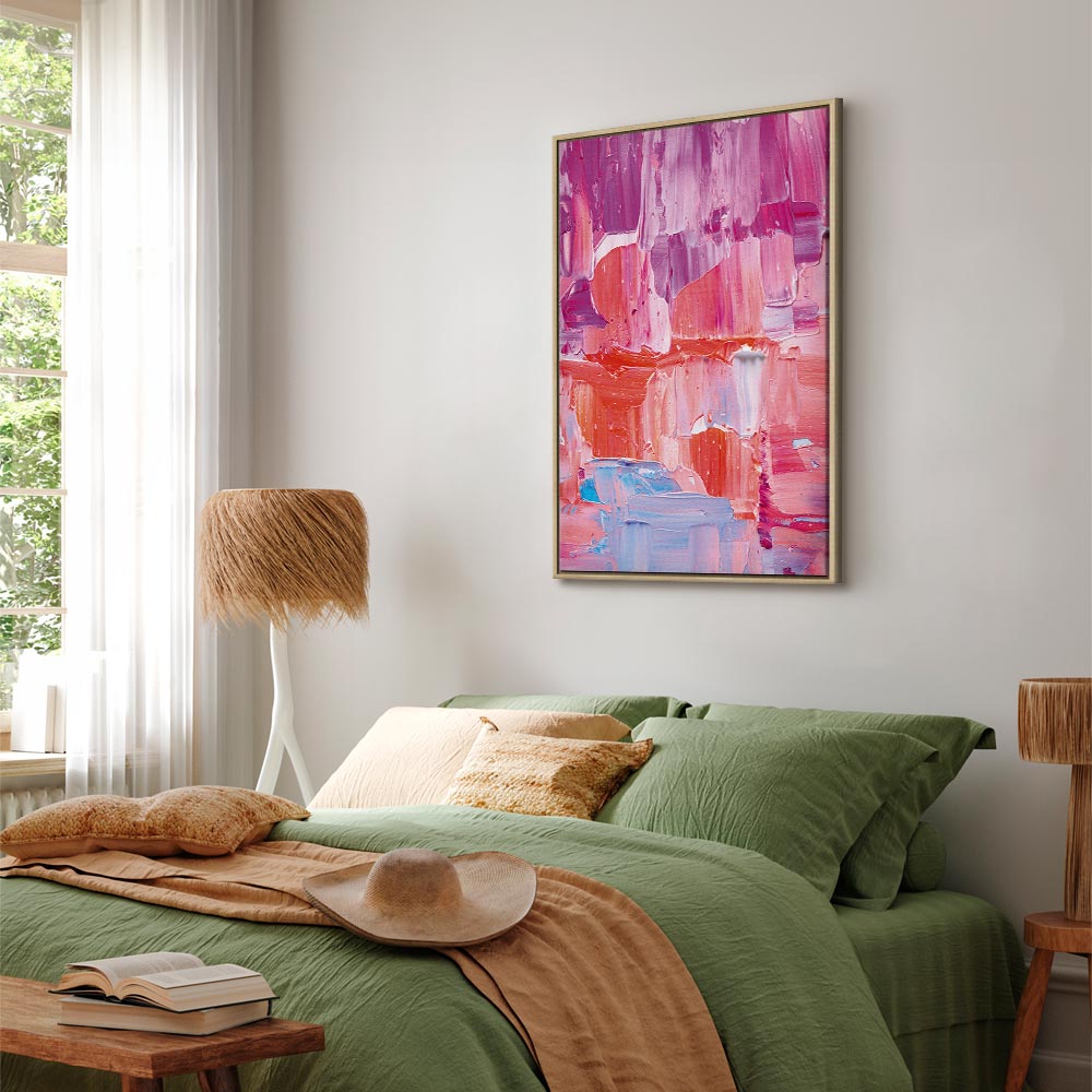 Vivid Canvas Print with Colorful Contrasts
