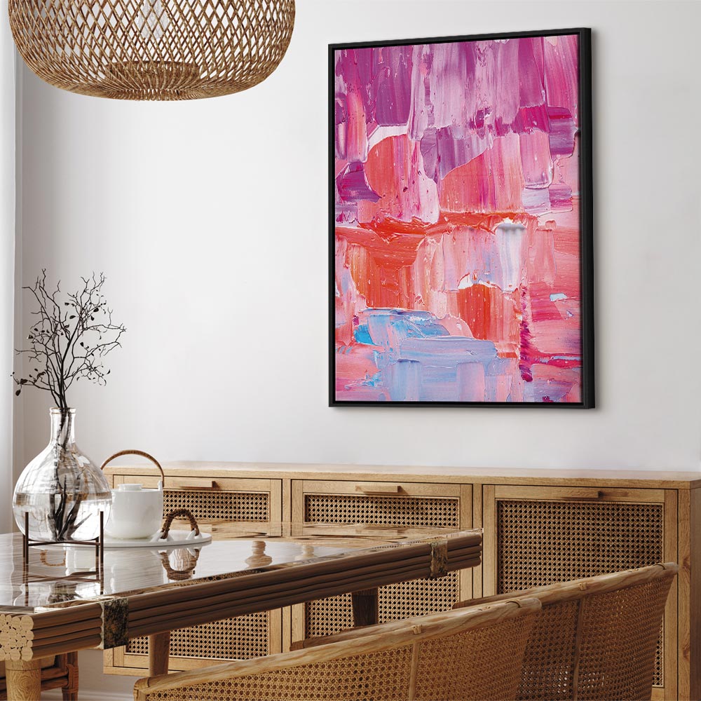 Vivid Canvas Print with Colorful Contrasts