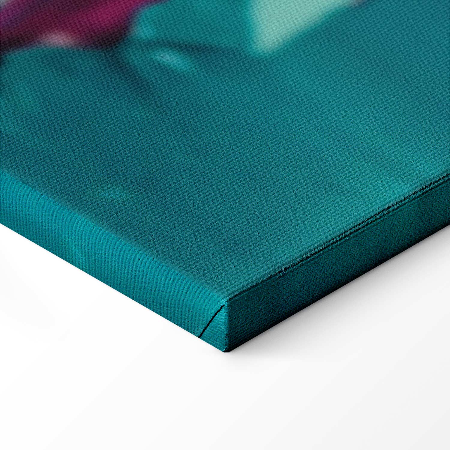 Energetic Multicolor Abstract Canvas Print