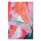 Energetic Multicolor Abstract Canvas Print