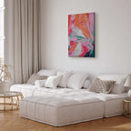 Energetic Multicolor Abstract Canvas Print