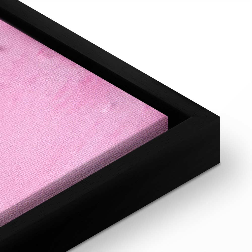 Vibrant Abstract Canvas Print - Energetic Composition