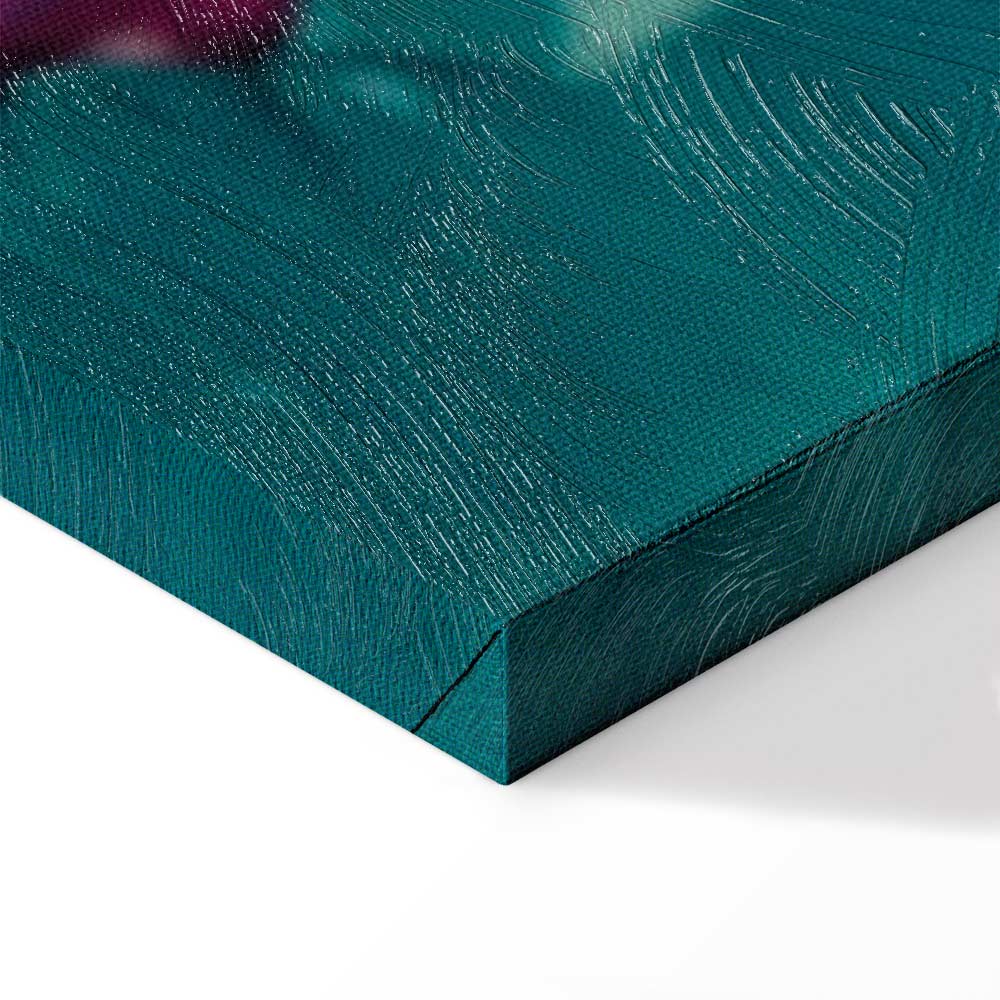 Energetic Multicolor Abstract Canvas Print