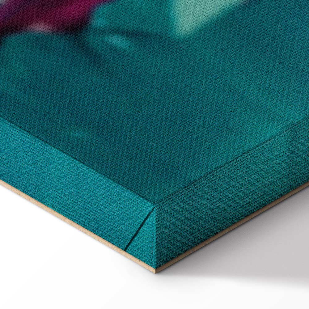 Energetic Multicolor Abstract Canvas Print