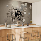 Abstract 3D Illusion Modern Wall Mural