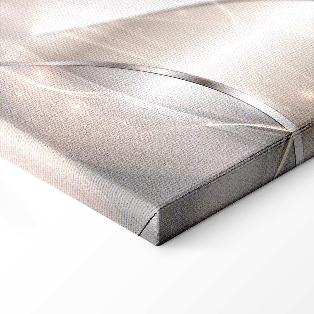 Sparkling Dandelions Abstract Canvas Print