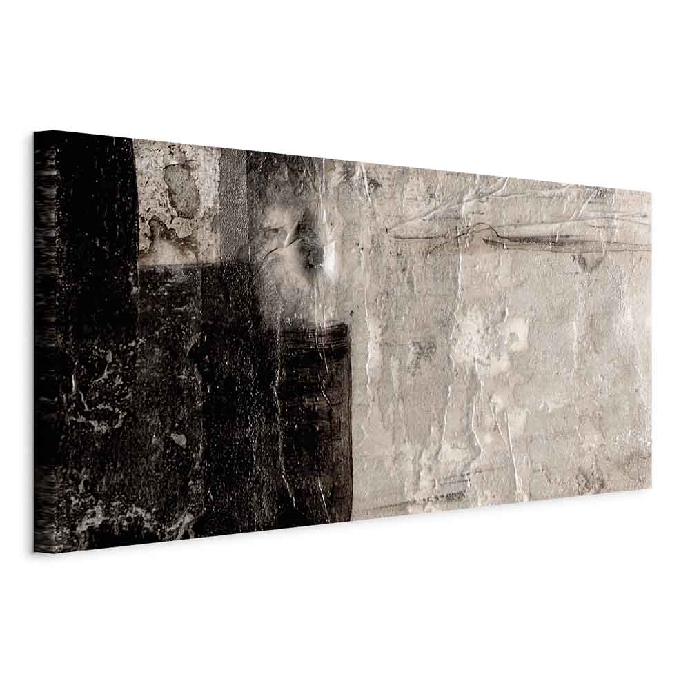 Abstract Gold and Brown Texture Canvas Print