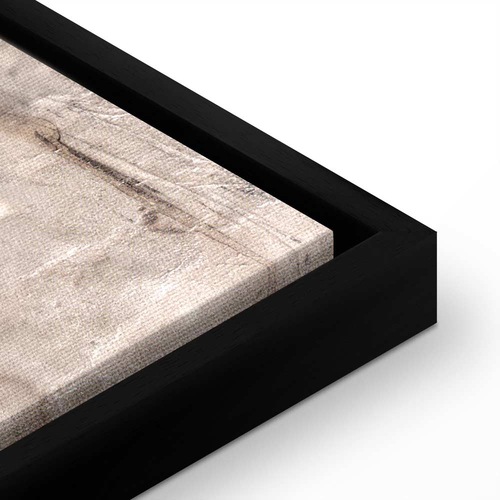 Abstract Gold and Brown Texture Canvas Print