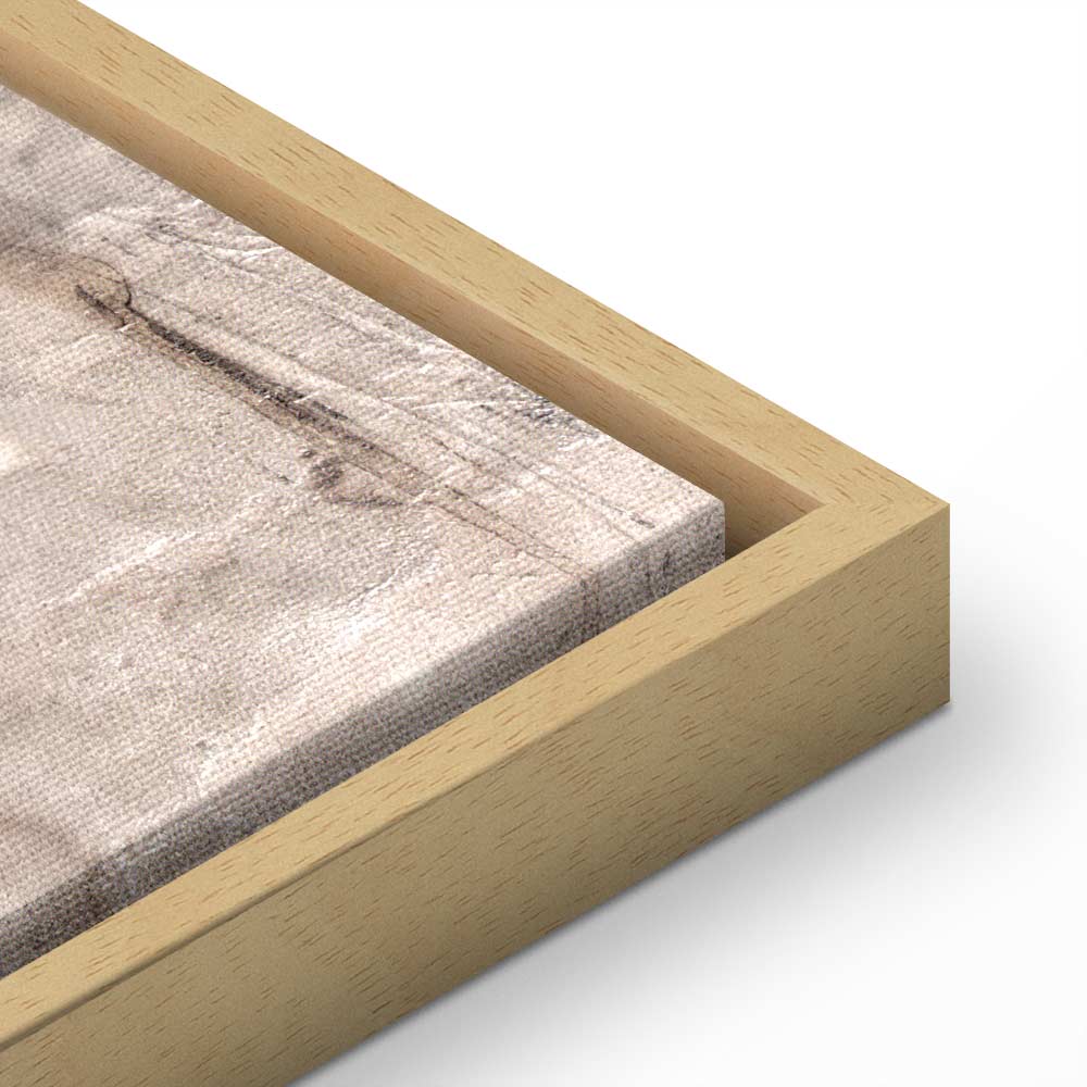 Abstract Gold and Brown Texture Canvas Print