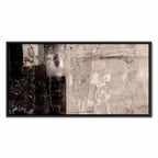 Abstract Gold and Brown Texture Canvas Print
