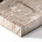 Abstract Gold and Brown Texture Canvas Print