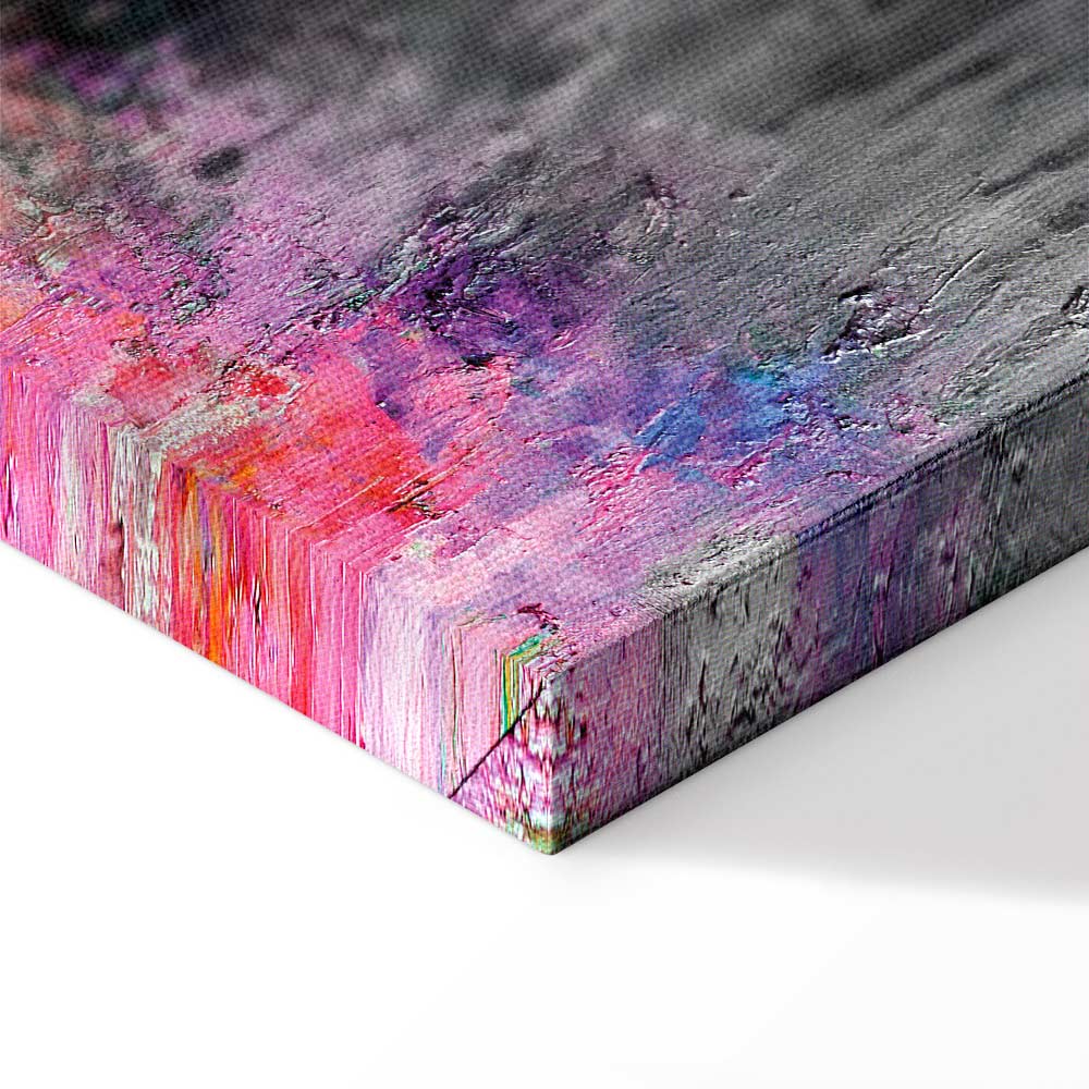 Hot August Abstract Narrow Canvas Print