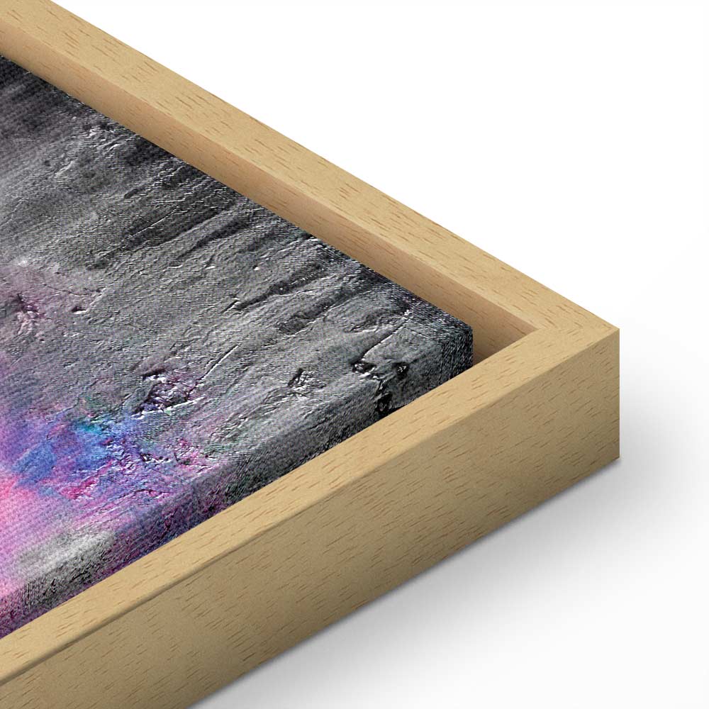 Hot August Abstract Narrow Canvas Print