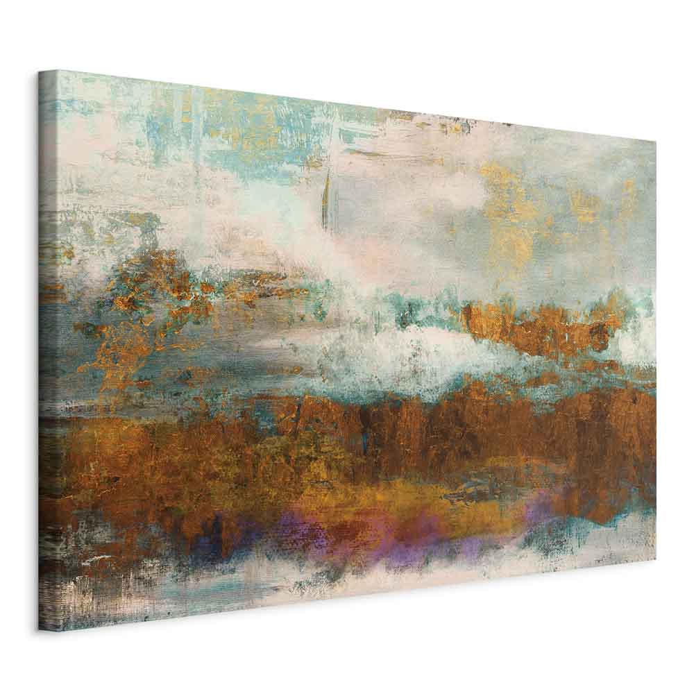 Novum Abstract Texture Wide Canvas Print