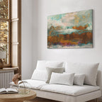 Novum Abstract Texture Wide Canvas Print