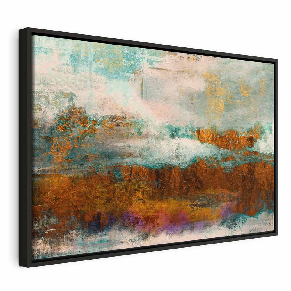 Novum Abstract Texture Wide Canvas Print