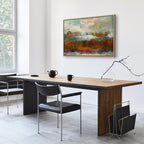 Novum Abstract Texture Wide Canvas Print