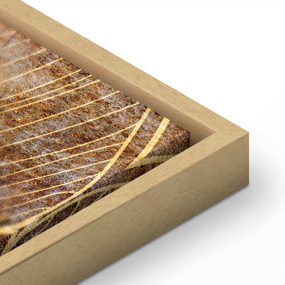 Luxury Abstract Texture Narrow Canvas Print