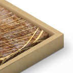 Luxury Abstract Texture Narrow Canvas Print