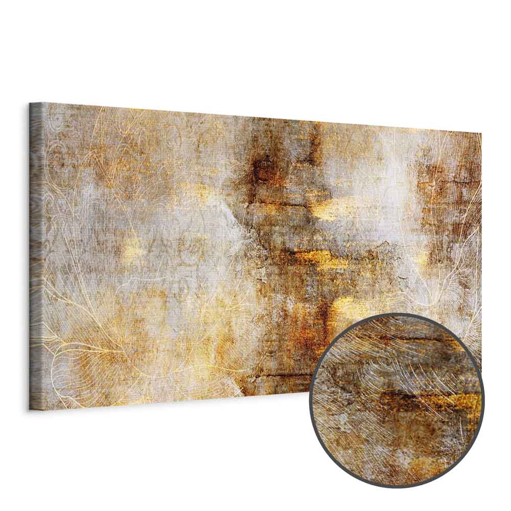 Luxury Abstract Texture Narrow Canvas Print