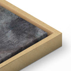 Grey Feather Abstract Texture Canvas Print