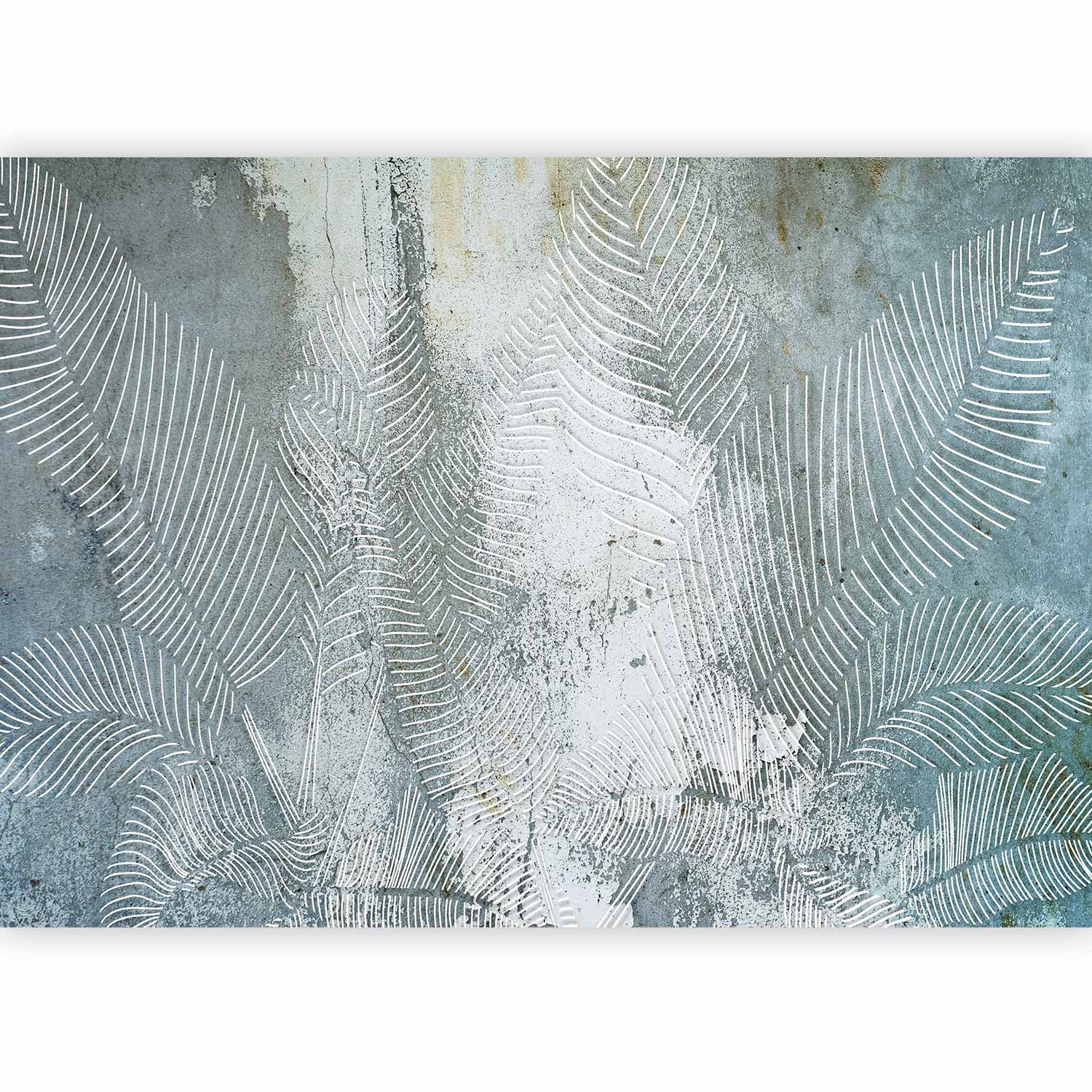 Venetian Leaf Texture Abstract Wall Mural