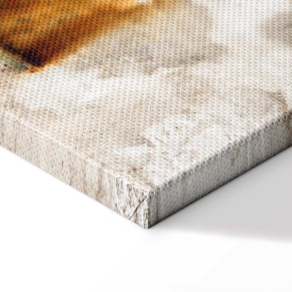 Flame Abstract Vertical Canvas Print