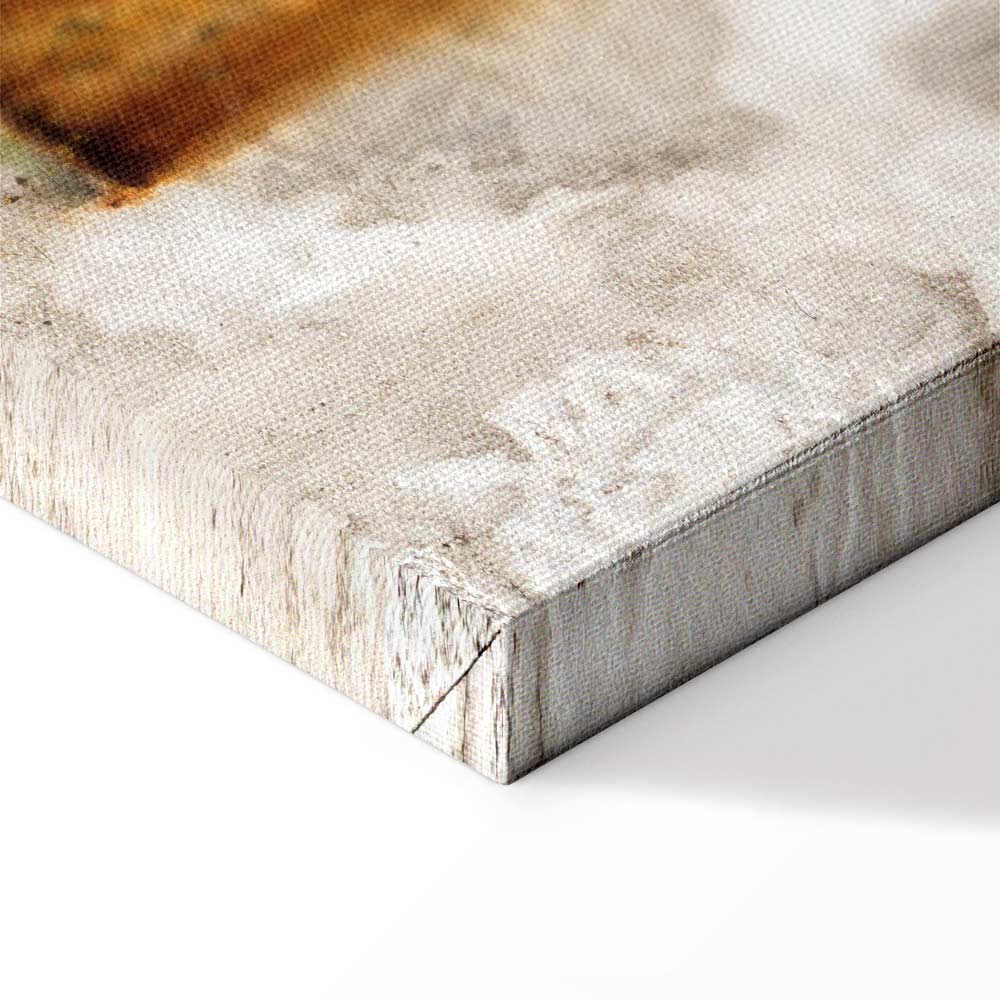 Flame Abstract Vertical Canvas Print