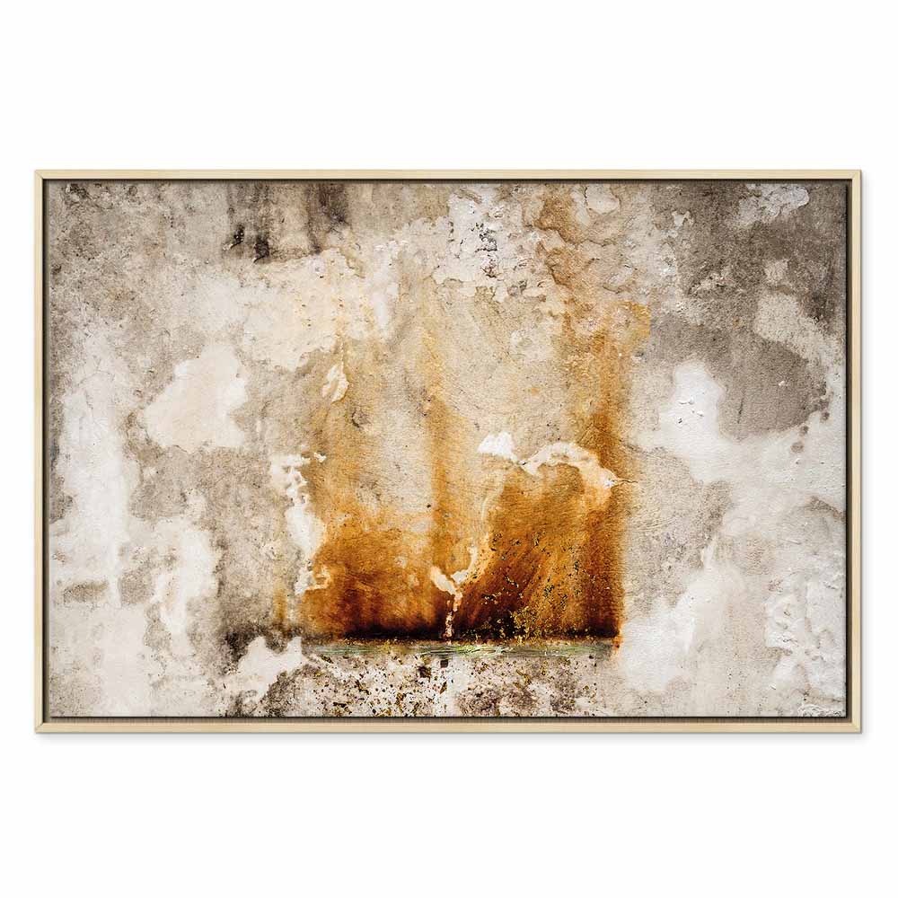 Flame Abstract Vertical Canvas Print