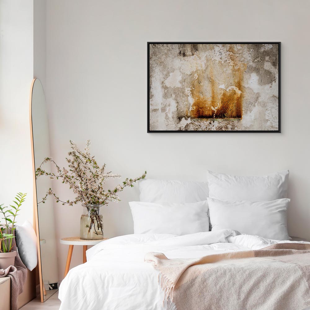 Flame Abstract Vertical Canvas Print