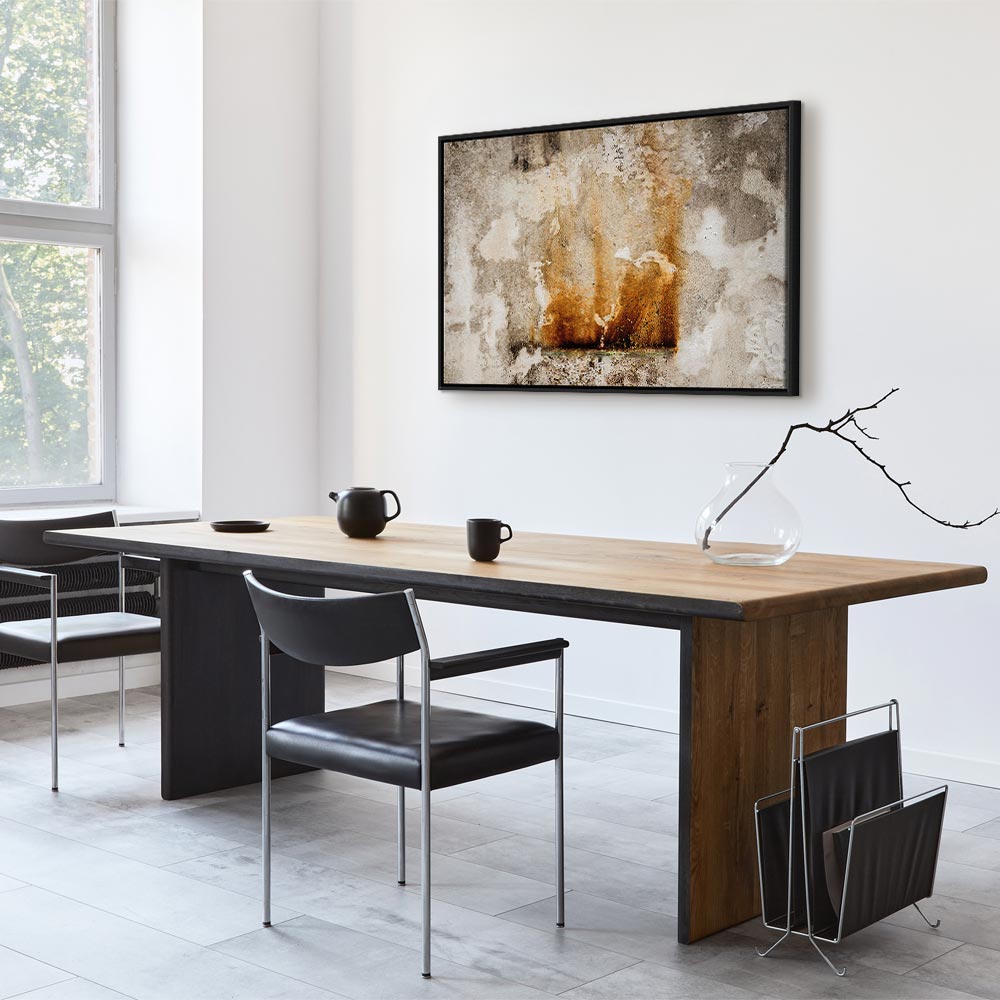 Flame Abstract Vertical Canvas Print