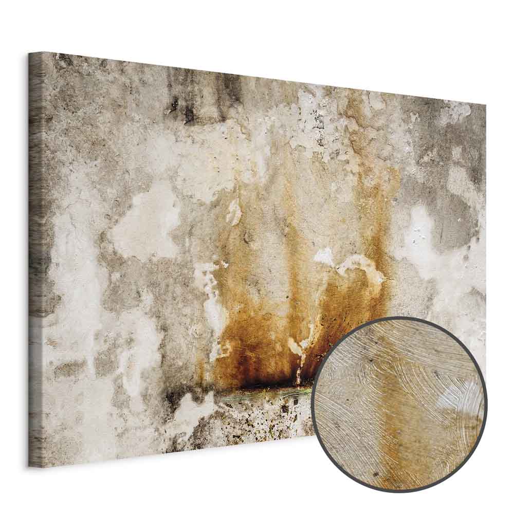 Flame Abstract Vertical Canvas Print