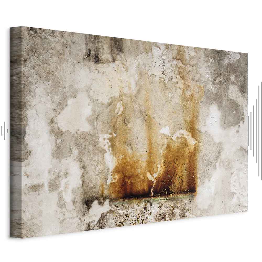 Flame Abstract Vertical Canvas Print