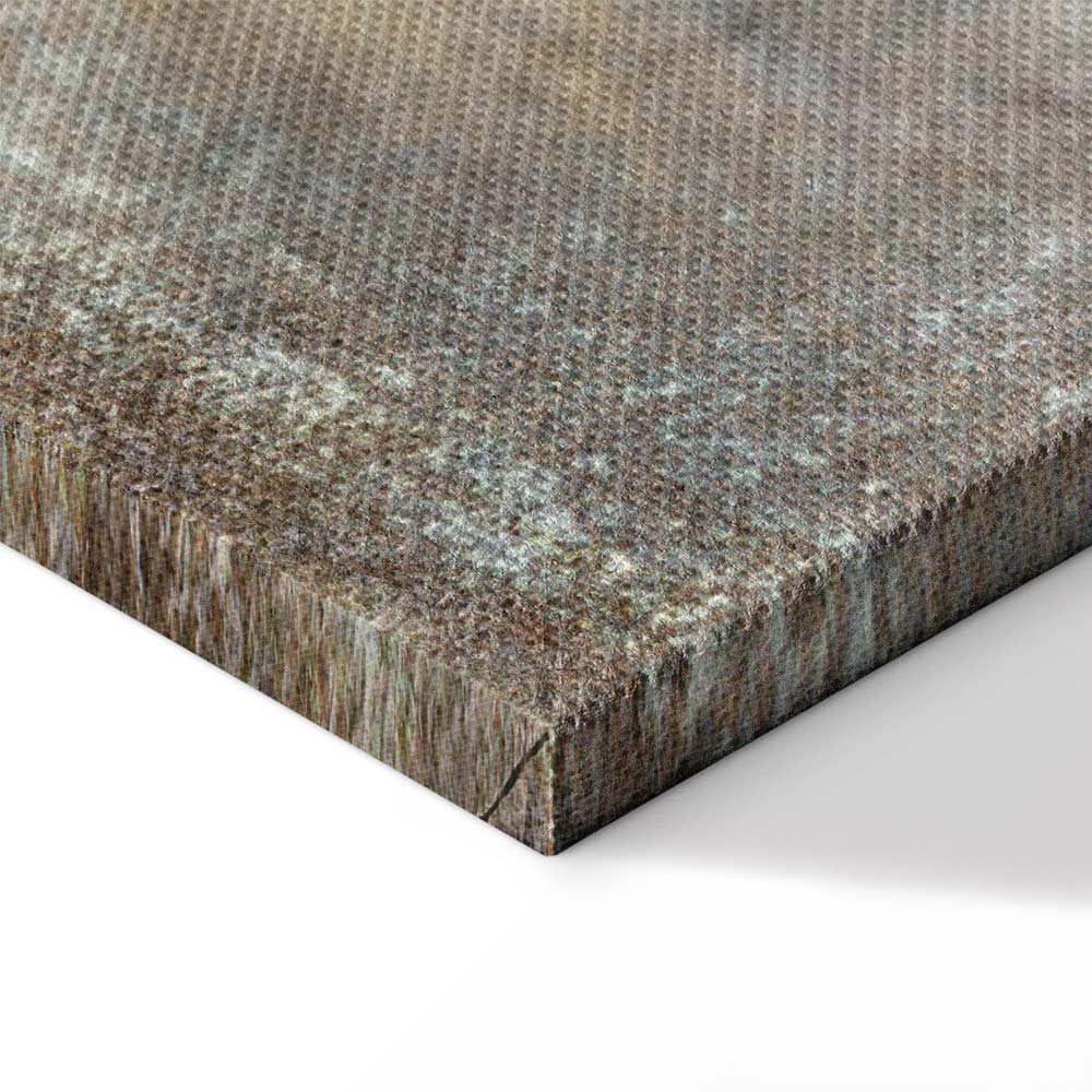 Sunny Buds Abstract Floral Canvas Print