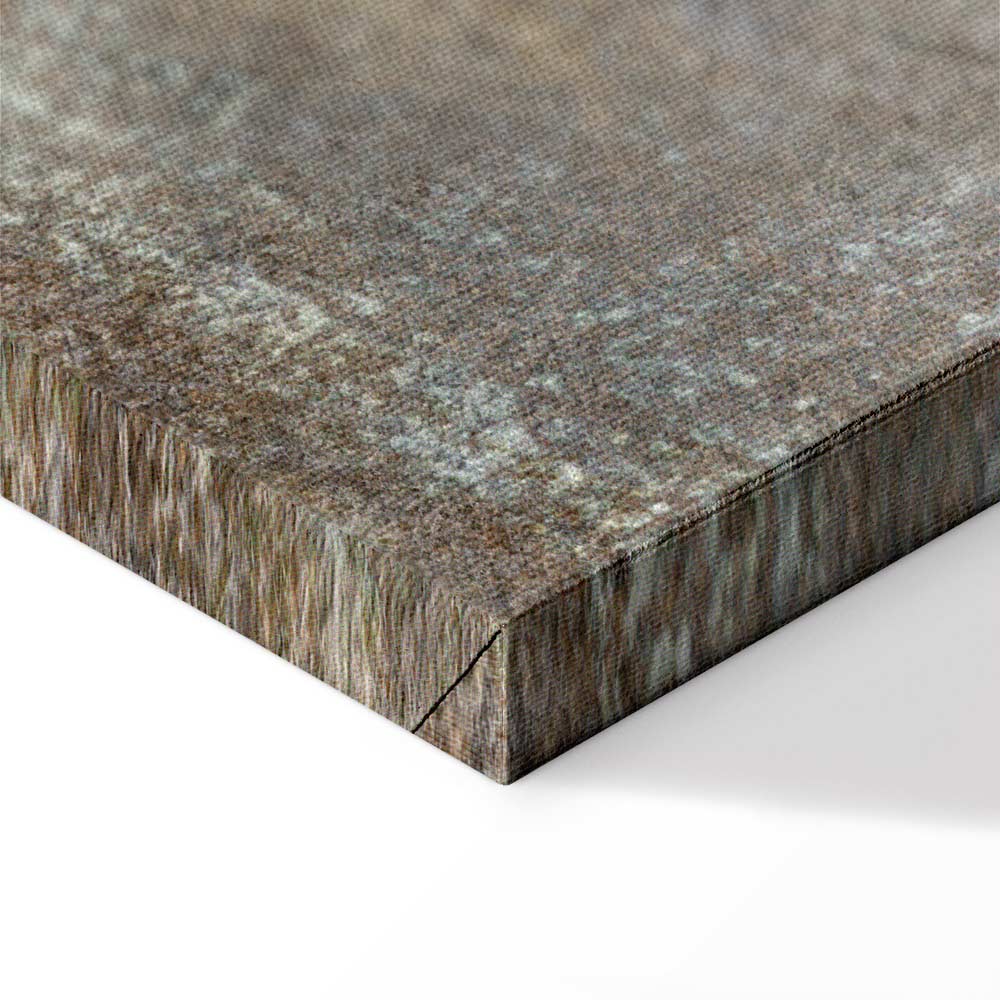 Sunny Buds Abstract Floral Canvas Print