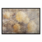 Sunny Buds Abstract Floral Canvas Print