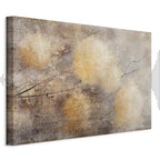 Sunny Buds Abstract Floral Canvas Print